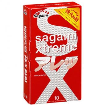 Презервативы Sagami Xtreme Feel Long латексные, ультрапрочные 10шт., 143159